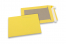 Coloured board-backed envelopes - Yellow, 162 x 229 mm | Bestbuyenvelopes.com