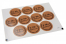 Baptism envelope seals - il mio battesimo brown with black wreath | Bestbuyenvelopes.com