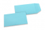 Coloured pocket envelopes - Sky blue, 65 x 105 mm | Bestbuyenvelopes.com