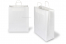 Paper carrier bags with twisted handles - white, 320 x 140 x 420 mm, 100 gsm | Bestbuyenvelopes.com