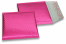 ECO metallic bubble envelopes - pink 165 x 165 mm | Bestbuyenvelopes.com