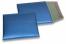 ECO matt metallic bubble envelopes - dark blue 165 x 165 mm | Bestbuyenvelopes.com