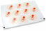 Birth envelope seals - pacifier red | Bestbuyenvelopes.com