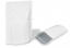 White kraft stand up pouches - 250 x 340 x 120 mm, 3000 ml | Bestbuyenvelopes.com