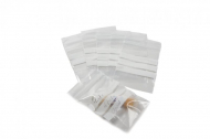 Grip-seal bags - transparent with 3 write-on areas (example with contents) | Bestbuyenvelopes.com