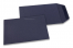 Coloured pocket envelopes - Dark blue, 85 x 125 mm | Bestbuyenvelopes.com