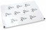 Wedding envelope seals - M. & Mme. black | Bestbuyenvelopes.com