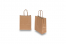 Paper carrier bags with twisted handles - bronze, 180 x 80 x 220 mm, 90 gsm | Bestbuyenvelopes.com