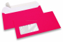 Neon envelopes - pink, with window 45 x 90 mm, window position 20 mm from the leftside and 15 mm from the bottom