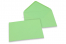 Coloured greeting card envelopes - pale green, 133 x 184 mm | Bestbuyenvelopes.com