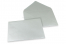 Coloured greeting card envelopes - silver metallic, 162 x 229 mm | Bestbuyenvelopes.com