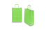 Paper carrier bags with twisted handles - green, 220 x 100 x 310 mm, 90 gsm | Bestbuyenvelopes.com