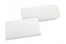 Coloured pocket envelopes - White, 65 x 105 mm | Bestbuyenvelopes.com