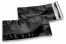 Coloured metallic foil envelopes black - 114 x 229 mm | Bestbuyenvelopes.com