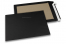 Coloured board-backed envelopes - Black, 229 x 324 mm | Bestbuyenvelopes.com