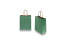 Paper carrier bags with twisted handles - dark green metallic, 180 x 80 x 220 mm, 90 gsm | Bestbuyenvelopes.com