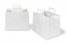 Paper carrier bags with folded handles - white, 317 x 218 x 245 mm | Bestbuyenvelopes.com