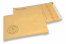 Brown Christmas bubble envelopes - Snowman green | Bestbuyenvelopes.com