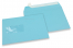 Sky blue, coloured window envelopes, 162 x 229 mm (A5), window on the left, windowsize 45 x 90 mm, windowposition 20 mm from the left / 60 mm from the bottom, peal and seal closure, 120 gram coloured paper | Bestbuyenvelopes.com