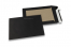 Coloured board-backed envelopes - Black, 162 x 229 mm | Bestbuyenvelopes.com