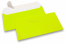 Neon envelopes - yellow, without window | Bestbuyenvelopes.com