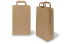 Paper carrier bags with folded handles - brown, 220 x 105 x 360 mm | Bestbuyenvelopes.com