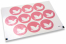 Baptism envelope seals - pink with white dove | Bestbuyenvelopes.com