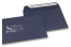 Dark blue, coloured window envelopes, 162 x 229 mm (A5), window on the left, windowsize 45 x 90 mm, windowposition 20 mm from the left / 60 mm from the bottom, peal and seal closure, 120 gram coloured paper | Bestbuyenvelopes.com