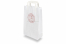 Christmas paper carrier bags white - Snowman red | Bestbuyenvelopes.com