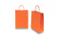 Paper carrier bags with twisted handles - orange, 220 x 100 x 310 mm, 90 gsm | Bestbuyenvelopes.com