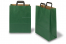 Paper carrier bags with folded handles - green, 320 x 140 x 420 mm | Bestbuyenvelopes.com