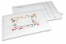 White bubble envelopes Easter - bright colours | Bestbuyenvelopes.com