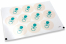 Birth envelope seals - pacifier blue | Bestbuyenvelopes.com