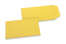 Coloured pocket envelopes - Buttercup yellow, 65 x 105 mm | Bestbuyenvelopes.com