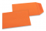 Coloured pocket envelopes - Orange, 85 x 125 mm | Bestbuyenvelopes.com