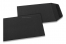 Coloured pocket envelopes - Black, 85 x 125 mm | Bestbuyenvelopes.com