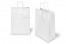 Paper carrier bags with twisted handles - white, 260 x 120 x 350 mm, 90 gsm | Bestbuyenvelopes.com