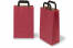 Paper carrier bags with folded handles - red, 220 x 105 x 360 mm | Bestbuyenvelopes.com