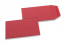 Coloured pocket envelopes - Red, 65 x 105 mm | Bestbuyenvelopes.com