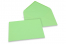 Coloured greeting card envelopes - pale green, 162 x 229 mm | Bestbuyenvelopes.com