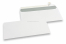 White paper envelopes, 114 x 229 mm (C5/6), 90 gram, strip closure | Bestbuyenvelopes.com