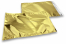 Coloured metallic foil envelopes gold - 229 x 324 mm | Bestbuyenvelopes.com