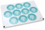 Communion envelope seals - meine erstkommunion blue cross | Bestbuyenvelopes.com