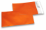 Orange coloured matt metallic foil envelopes - 114 x 162 mm | Bestbuyenvelopes.com