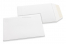 Coloured pocket envelopes - White, 85 x 125 mm | Bestbuyenvelopes.com