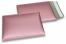 ECO matt metallic bubble envelopes - rose gold 180 x 250 mm | Bestbuyenvelopes.com