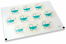 Birth envelope seals - baby stroller blue | Bestbuyenvelopes.com