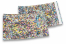 Coloured metallic foil envelopes silver holographic - 114 x 162 mm | Bestbuyenvelopes.com