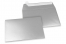 Silver metallic coloured paper envelopes - 114 x 162 mm | Bestbuyenvelopes.com