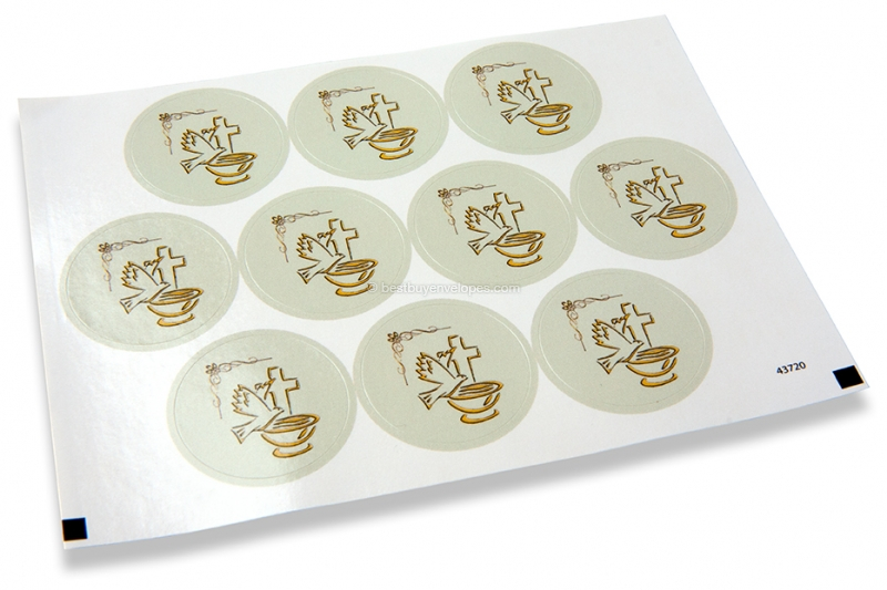 Order baptism envelope seals online?